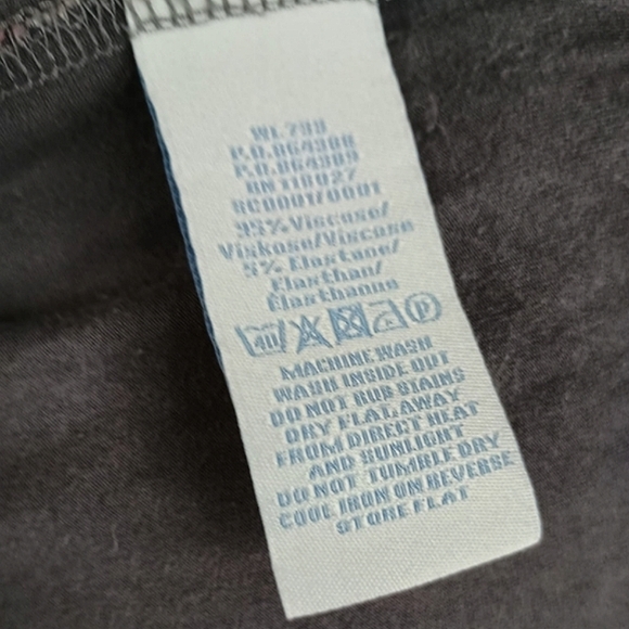 BODEN Jersey V Neck Dress in Cocoa with Bright Floral Design Size US 2 - Picture 5 of 6